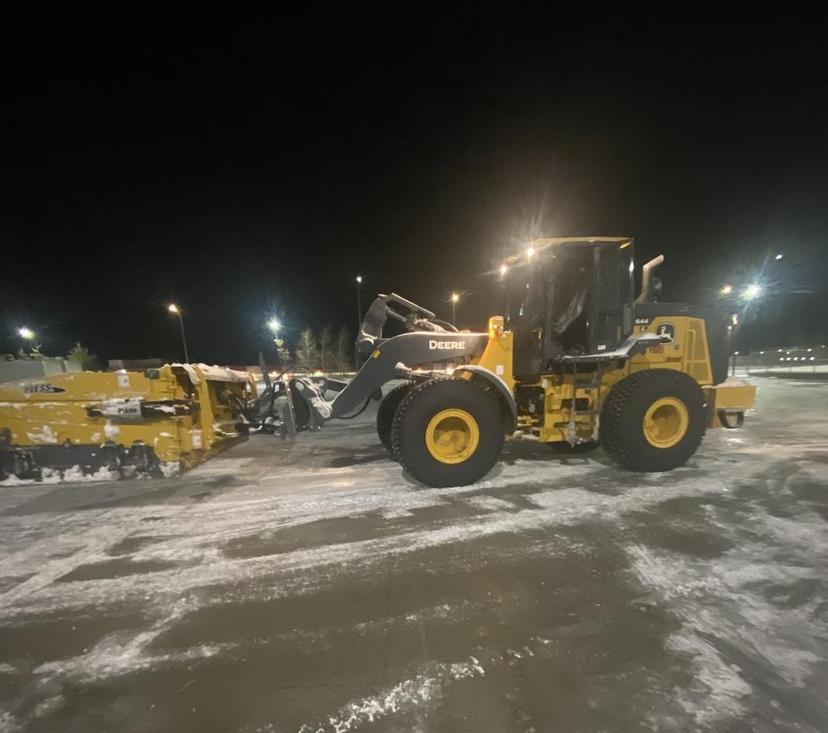 Professional excavation machinery in operation