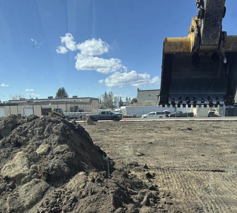 Heavy-duty excavation equipment for large projects